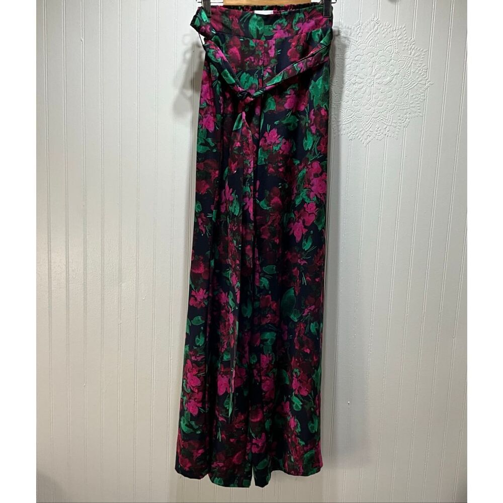 MISA Los Angeles Wide Leg Floral Pants
